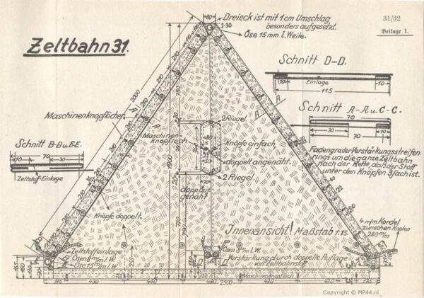 German Zeltbahn 31 - Image 6
